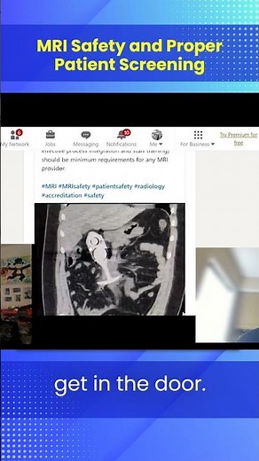 MRI safety and proper patient screening