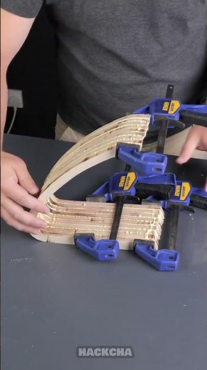 DIY Wooden Headphone Stand 🎧 #woodworking