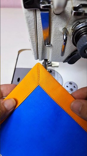 Easy and perfect corner sewing tips for beginners ✅️ #shorts #shortsfeed #trending #fashion #diy