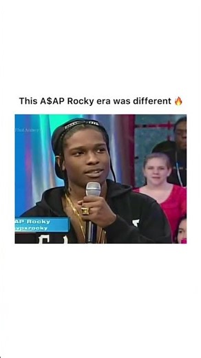 This ASAP Rocky interview is a time capsule of a different era #asaprocky #106andpark #hiphop #rap
