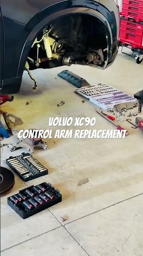 Volvo XC90 front left/right upper/lower control arm replacement! 😁 #HandyAndysMobileMechanic