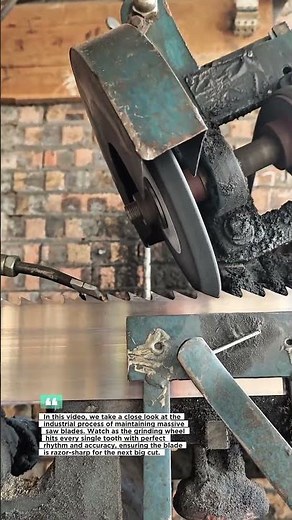 Precision Engineering: How to Sharpen Band Saw Blades Automatically
