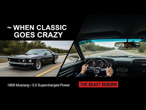 Classic 1969 Ford Mustang Fastback | 5.0 V8 Manual | POV Test Drive & Review