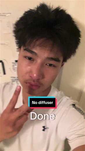 No diffuser tutorial #fyp #hair #stylingstraighthair #straighthair #hairtutorial