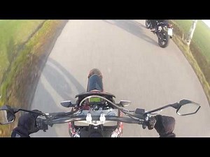 Derbi Senda DRD 125 VS KTM Duke 125 (Top Speed)