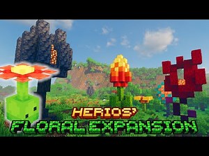 Herios' Floral Expansion – Giant Flowers, New Wood & More! (1.20.1 Forge) | Minecraft Mod Showcase
