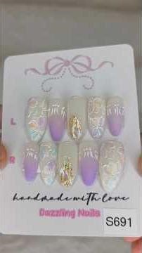 All My Size S Nails 💅 Which One Will You Wear or Buy? #smallbusiness #nails #shortvideo