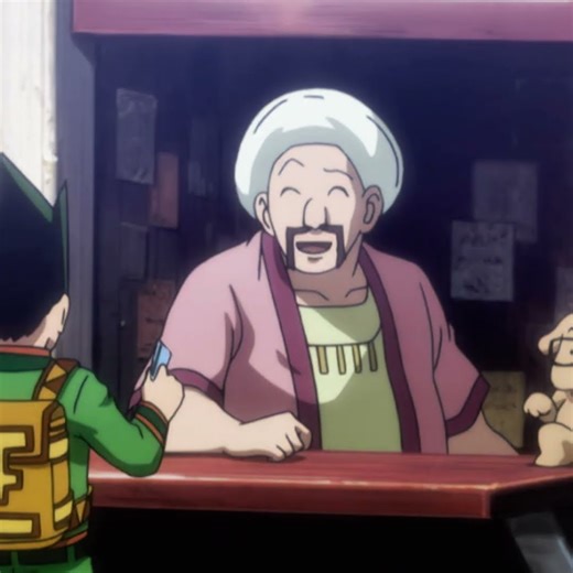 Netero prays before fighting serious Link in Bio #shorts #Short