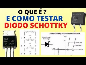 🔴Como Testar Diodo Schottky