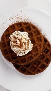 Will It Chaffle? Featuring Chocolate Chaffles 😇 Chaffles make life easier – 6 ingredients or less, one bowl, and a mini-waffle maker. This chocolate chaffle is soft and fluffy on the inside, almost like cake, making this an easy breakfast or even dessert option. Top it with homemade whipped cream and more cocoa powder to make life even better! Ingredients 1 oz cream cheese, softened 1 egg 1 tbsp cocoa powder, unsweetened 1 tsp coconut flour 1 tbsp sugar-free sweetener 1/2 tsp vanilla extract In