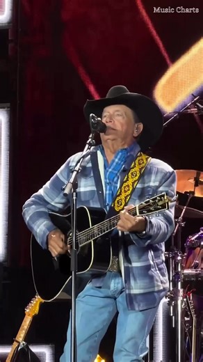 3.7K views · 141 reactions | George Strait performing one of his signature hits, Cowboy Rides Away—a timeless farewell that showcases the heart, grace, and storytelling that made him the King of Country. | Music Charts | Facebook
