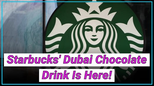 Starbucks' New Dubai Chocolate Drinks Are Finally Here!
