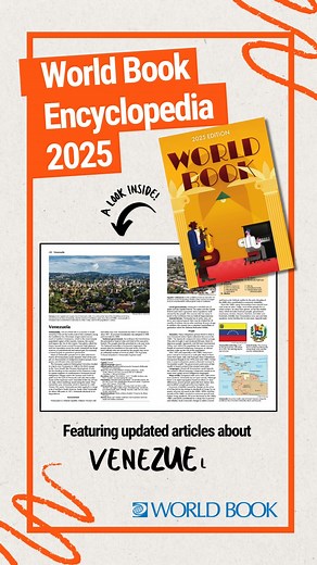 3.6K views | The World Book Encyclopedia 2025 features hundreds of updated articles, with extensive revisions to the United States Air Force, Library, Mars, Newspaper, Philippines, and Venezuela articles. Explore the possibilities with the latest edition of the World Book Encyclopedia: https://www.worldbook.com/world-book-encyclopedia-2025 | World Book | Facebook