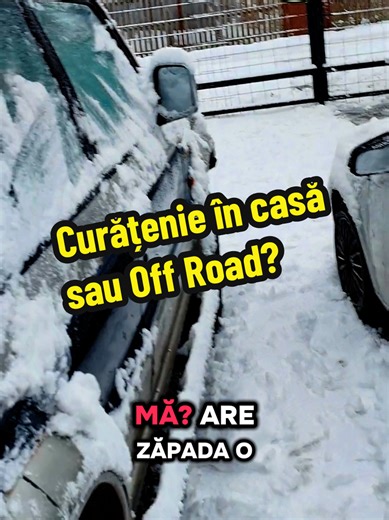 Iubitule, mă ajuți la curățenie azi? #offroad #wife #comedу #pajero #zapada
