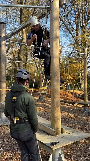 Excellent few days last week delivering a ERCA European Ropes Course Association Rescue course. This was a four day course teaching candidates the necessary skills to rescue from ropes courses. We looked at a range of devices from Petzl & EDELRID and a range of rescue options. Good to use the Edelrid Kaa as part of the course 💪🏻 Looking to upskill your staff over the winter? We offer a range of ERCA courses aswell as site specific training and assessment 📧 #highropes #highropescourse #instruc