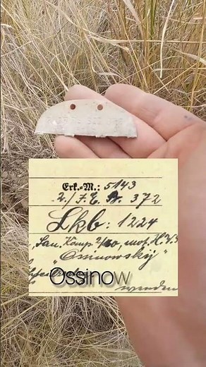 STALINGRAD metal detecting story of a dog tag