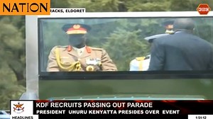 21K views · 215 reactions | President Uhuru departs Moi Barracks, Eldoret after presiding over the KDF pass-out parade | Nation | Facebook