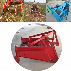 [Hot Item] Top Quality Tractor Drive Onion Garlic Potato Peanut Digging Machine Onion Garlic Potato Harvester