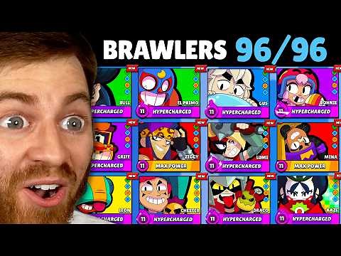 Can I Unlock EVERY BRAWLER in 24 Hours?