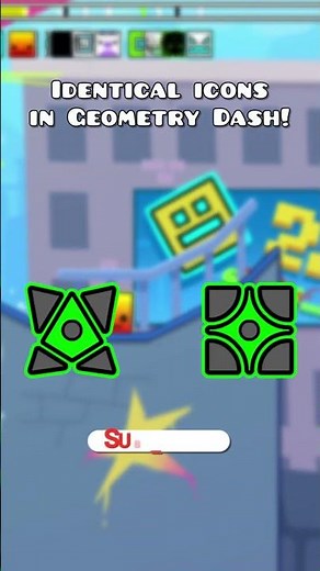 Identical ICONS in Geometry Dash | Part 1