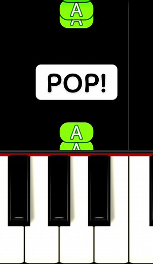 簡単に弾けるPOP!ピアノチュートリアル