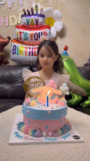 Happy Birthday Mega🎂🩷 #น้องเมก้า #นักแสดงเด็ก #นางแบบเด็ก | Onsen Mega Mikey