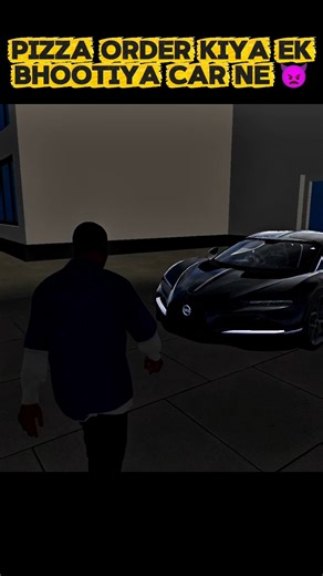 Pizza order kiya ekbhootiya car ne 👿 Indian bike driving 3d story 🤯#shorts #viral