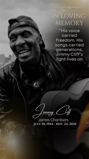 148K views · 10K reactions | His songs carried strength, truth, and freedom. Thank you, Jimmy Cliff — your light stays with us. | Indie Rhythm & Rise | Facebook