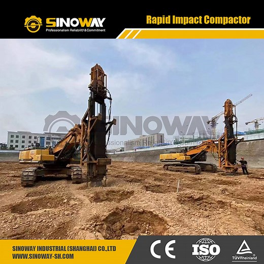 [Hot Item] Ric Hydraulic Rapid Impact Tamping Rammer Compactor for Soil Ground Improvement
