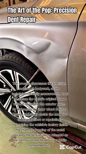 The Art of the Pop: Precision Dent Repair