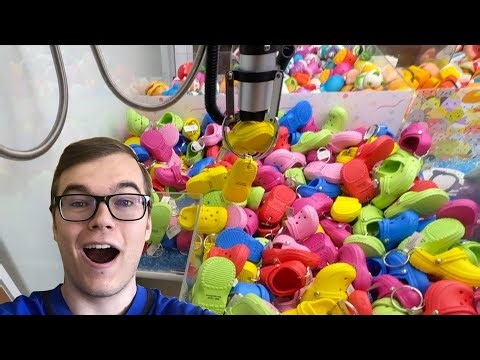 Double Claw Machine Arcade Win!