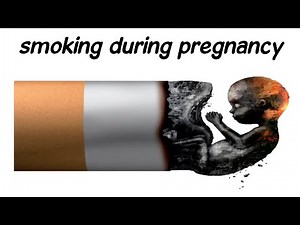 How does smoking during pregnancy affect the baby?