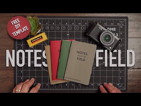 How to Make a Field Notes-Style Photography Journal (FREE Template Inside!)