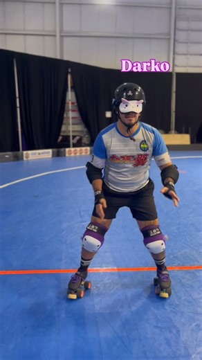 Rose City Rollers All-Stars on Instagram: "Tried out the line tracking challenge! 🤪 Come watch us skate without the blindfold at Hometown Throwdown next weekend, right here at the Hangar September 12-14! 😈 8 teams, 12 games, don’t miss out on some amazing roller derby 🔥 #hometownthrowdown2025 #rosecityrollers #rollerderby #portland #187quad #triple8quad #apexcityarmbands #SISUmouthguards #leftturnclothing #wheelsofjustice #axlesofannihilation"