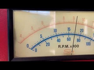 1985 Jeep J10 and Sun 1115 tuneup machine