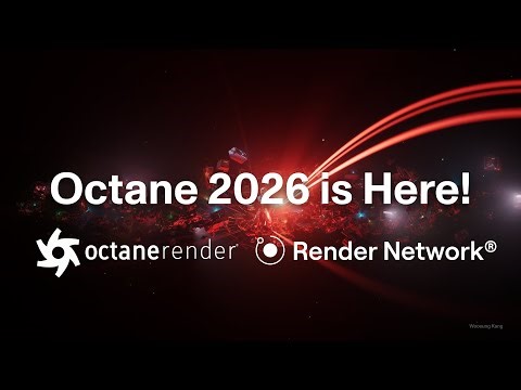 Octane 2026 is Here for The Render Network!