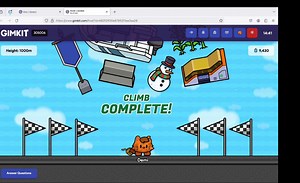 gimkit 跑酷通关！