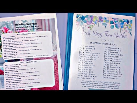 My Scripture Writing Plans