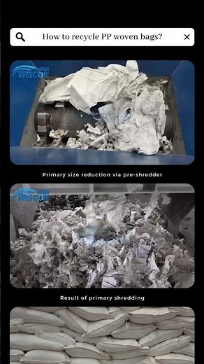 How to recycle PP WOVEN BAGS?