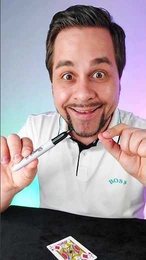 Pen through card 😲 Magic Trick REVEALED 👍