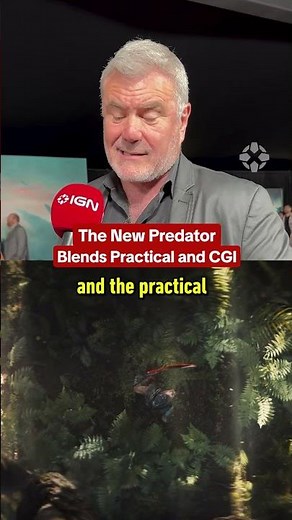 The new Predator is part practical and part CG