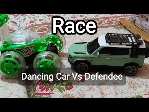 🚘Kids Playing with RC Dancing car and Defender, kids fun with Toys, RC toys #rccar #funny #kids