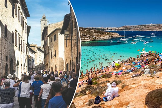 15 most overcrowded tourist destinations revealed — is one of your favorite vacation spots among them?
