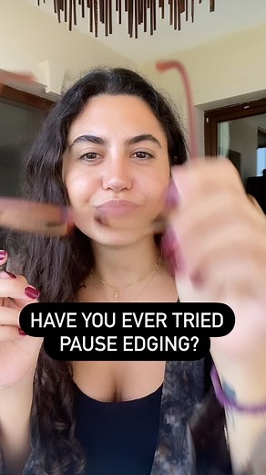 OMGYES on Instagram: "Have you tried edging before? 🤗 To learn more about this technique, you can visit the link in our bio! #omgyes #datingtips #relationshipadvice #intimacy"