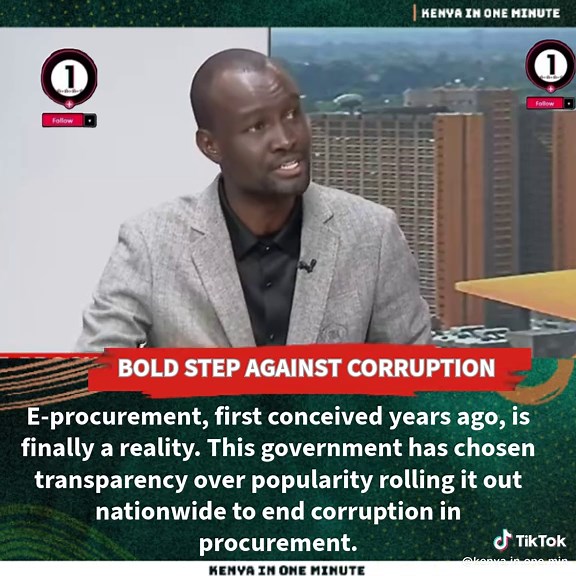 Government rolls out e-procurement nationwide to curb procurement corruption. #EndCorruption #EProcurement #Transparency #accountability