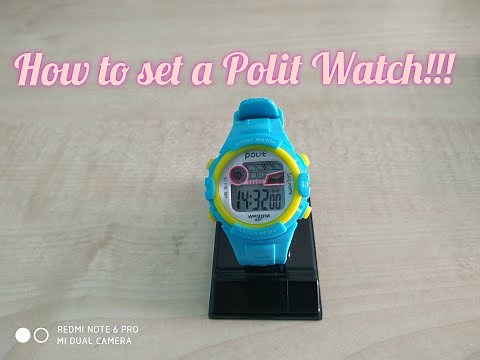 How to set a Polit Watch!!!