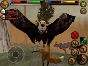 Ultimate fox sim elder eagle boss battle