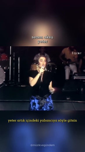 Sezen Aksu | Yeter (Canlı Performans)