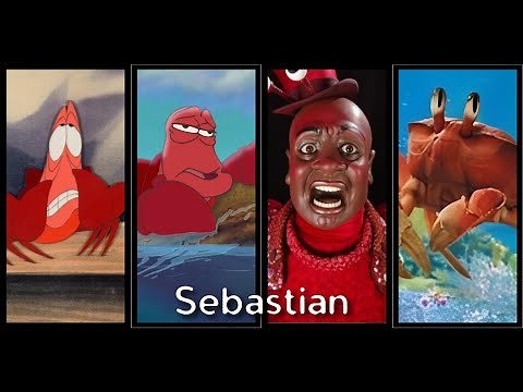 Sebastian Evolution (1989-2023) | The Little Mermaid