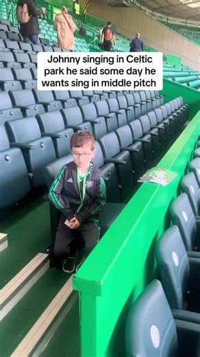 Johnny music | Johnny singing at Celtic Park last year was just unreal. The atmosphere, the pride, the magic of the place… one day I’d love to see him... | Instagram